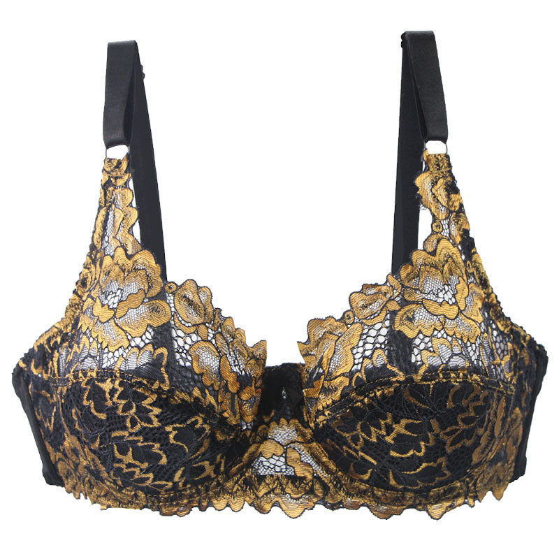 Women's Thin Padded Cup Sexy Lace Bra