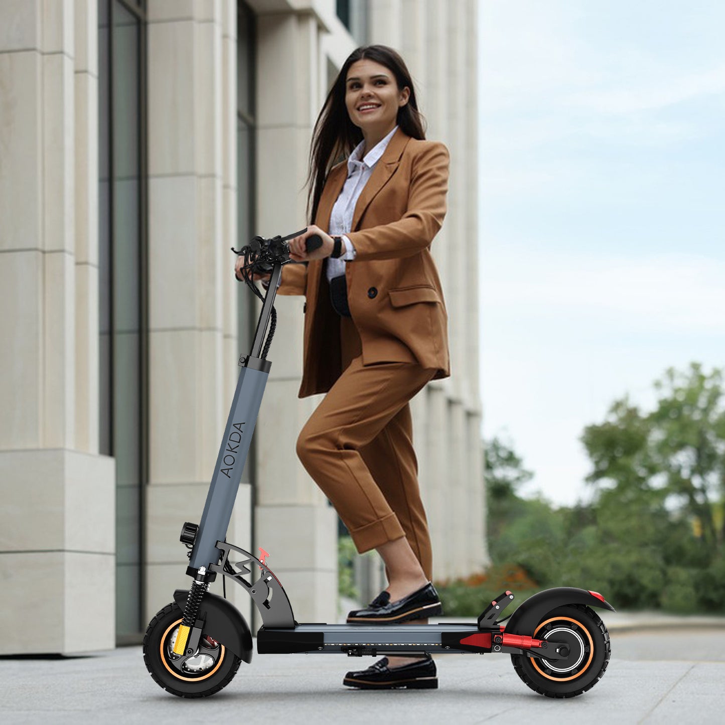 Electric Scooter Motor Power 250W Battery Capacity 48V 10Ah Tire Size 10inches Max Speed 25KM