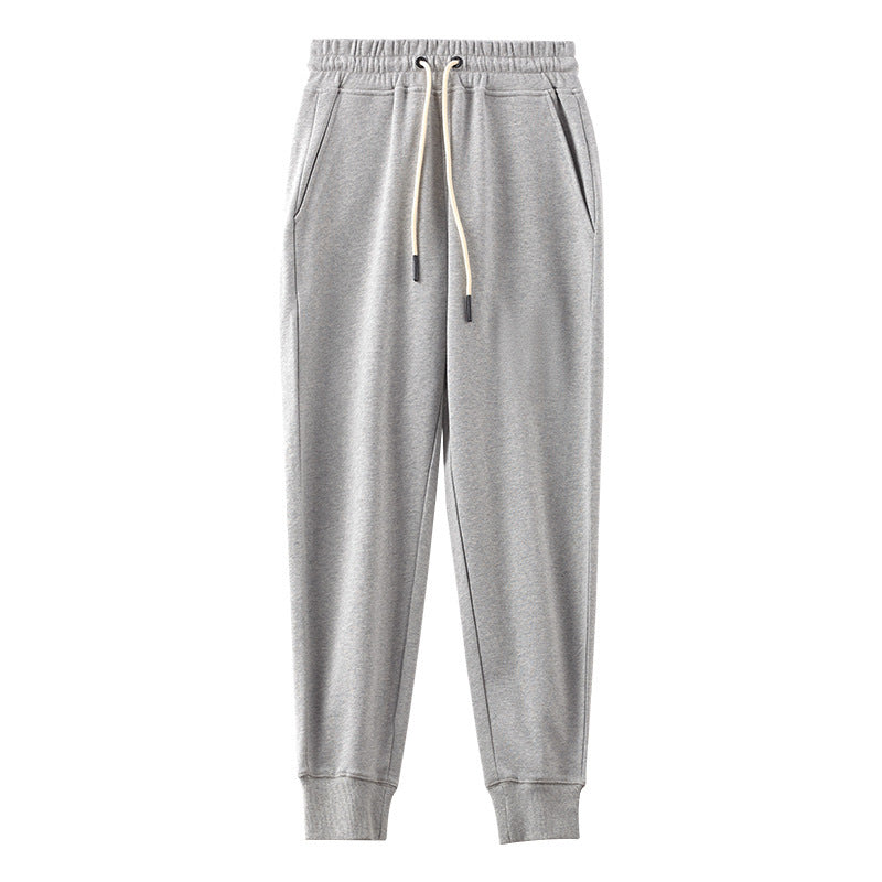 Retro Cropped Sports Casual Slim Sweatpants