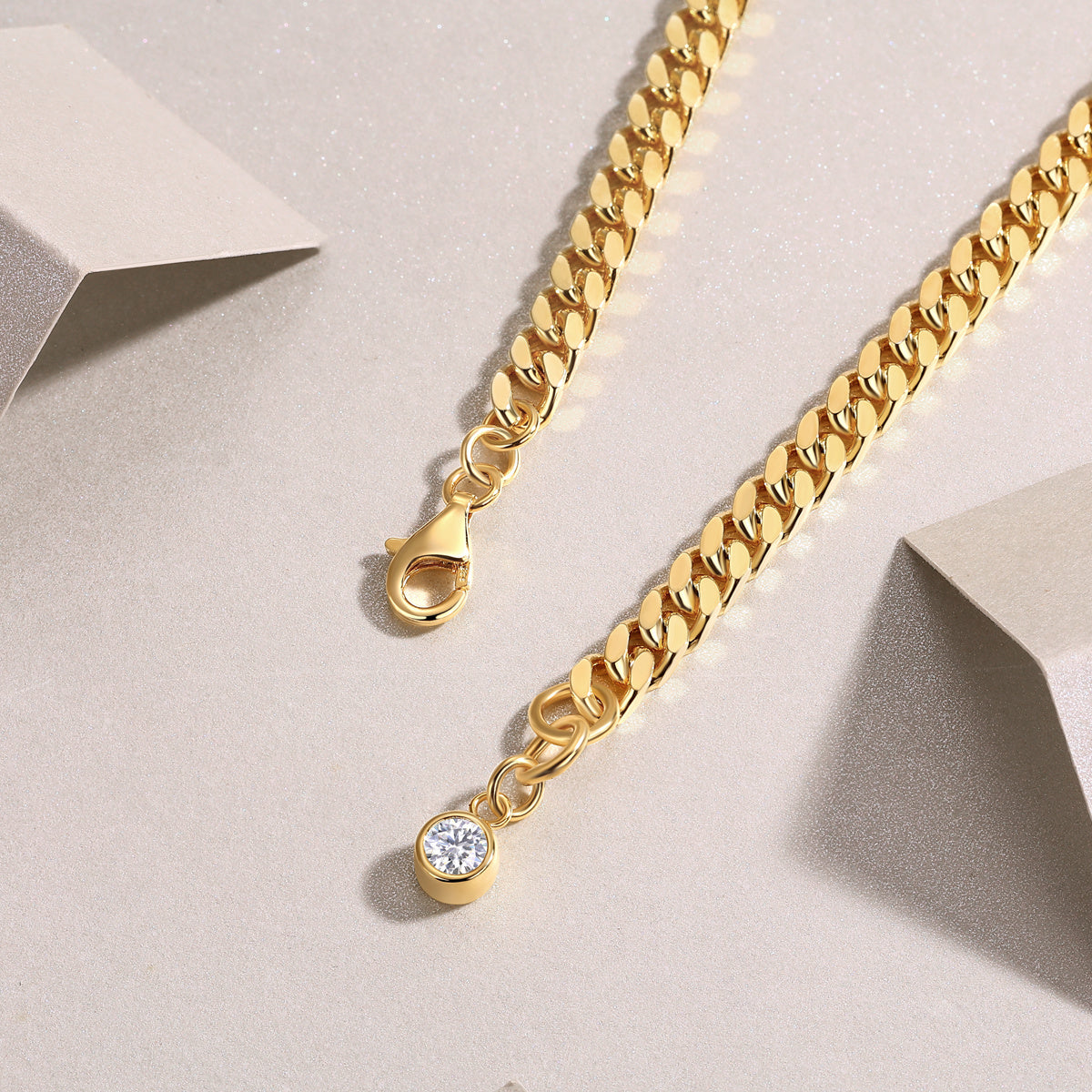 Luxury Fashion Mossan Diamond S925 Silver Bracelet Comparable To Natural Diamonds