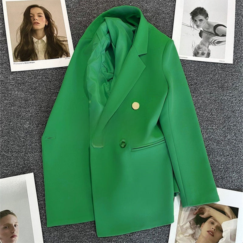 Street-blasting Small Suit Jacket For Women, Internet Celebrity Temperament, Petite And Casual