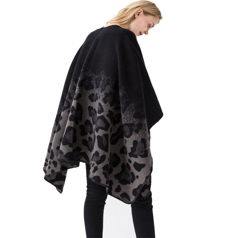 European And American Fashion Geometry Pattern Shawl Blanket Dual-use