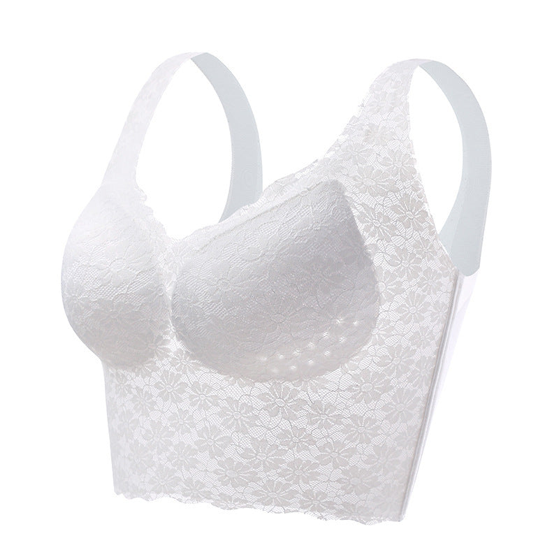 Summer No Steel Ring Gathered Without Trace Beauty Back Underwear Vest Style