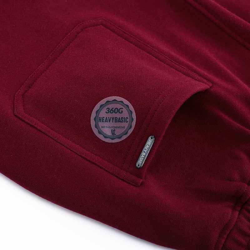 Retro Cropped Sports Casual Slim Sweatpants