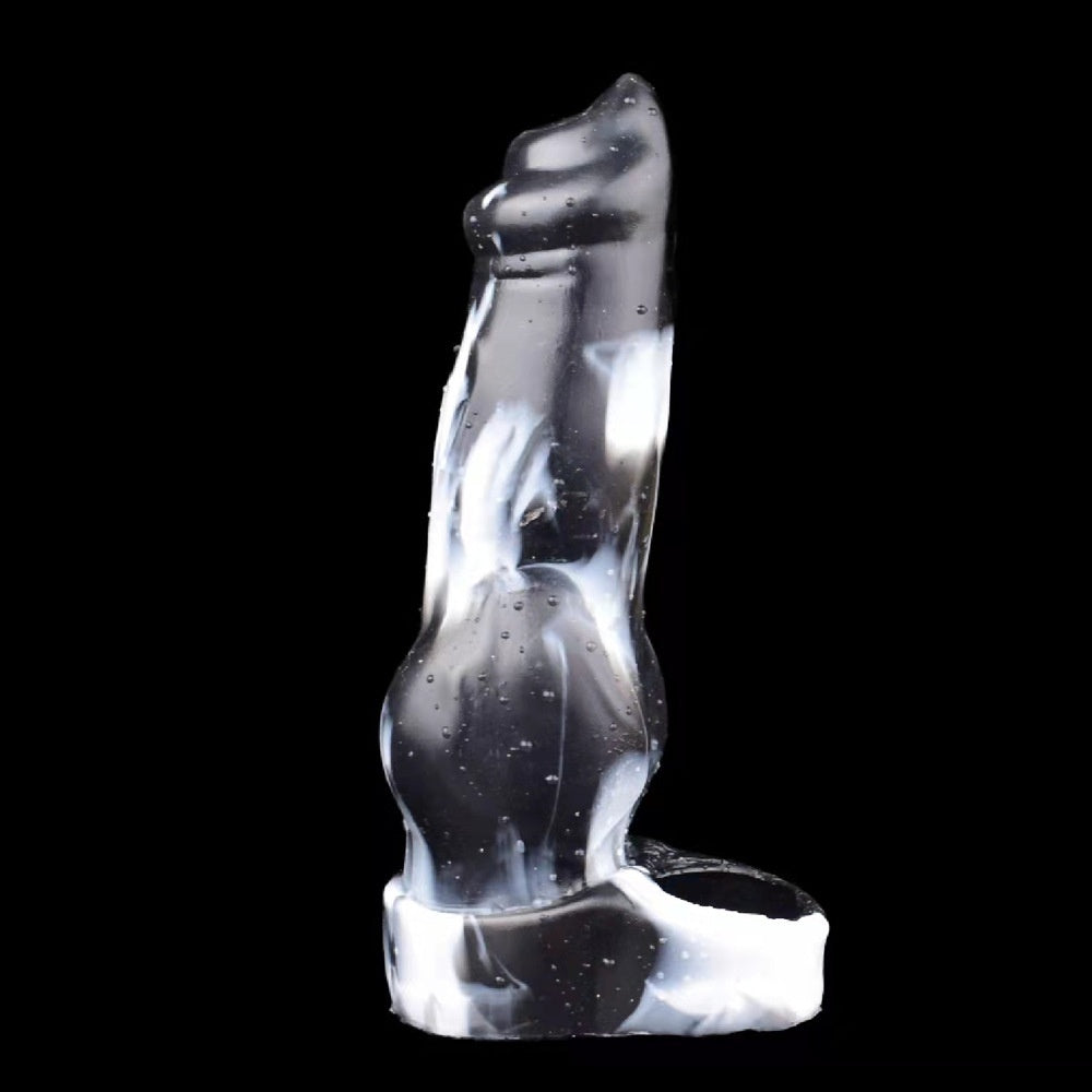 Skin-friendly Series Silicone Chastity Lock Male Products Device Horseshoe Ring Heart Set Sexy