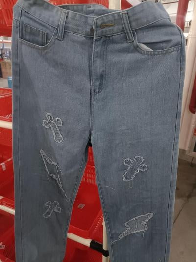 Niche Cross Jeans Female American Style
