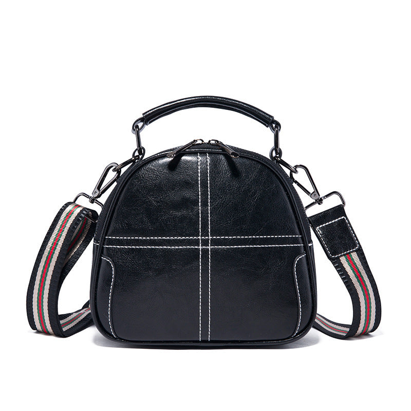 Small crossbody shoulder bag wide shoulder bag
