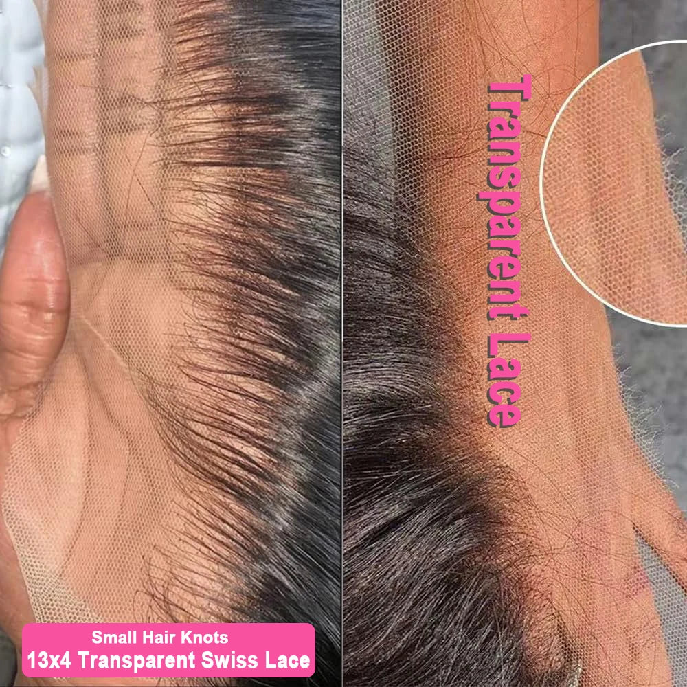 230% Density Body Wave Short Bob Wigs Human Hair 13x4 Transparent Lace Frontal Human Hair Wig 4x4 Lace Closure Bob Wig For Women