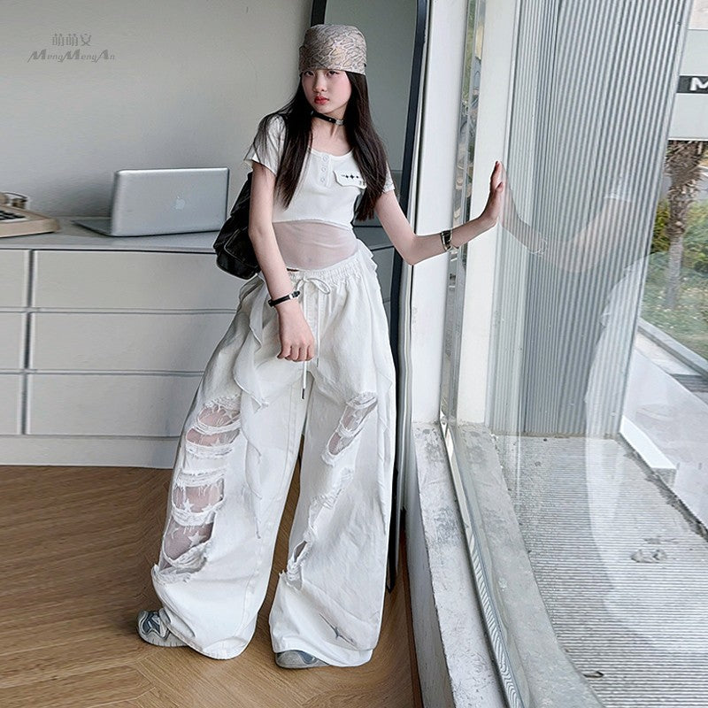 Dancing Trousers Design Jazz Hot Girl Casual Pants
