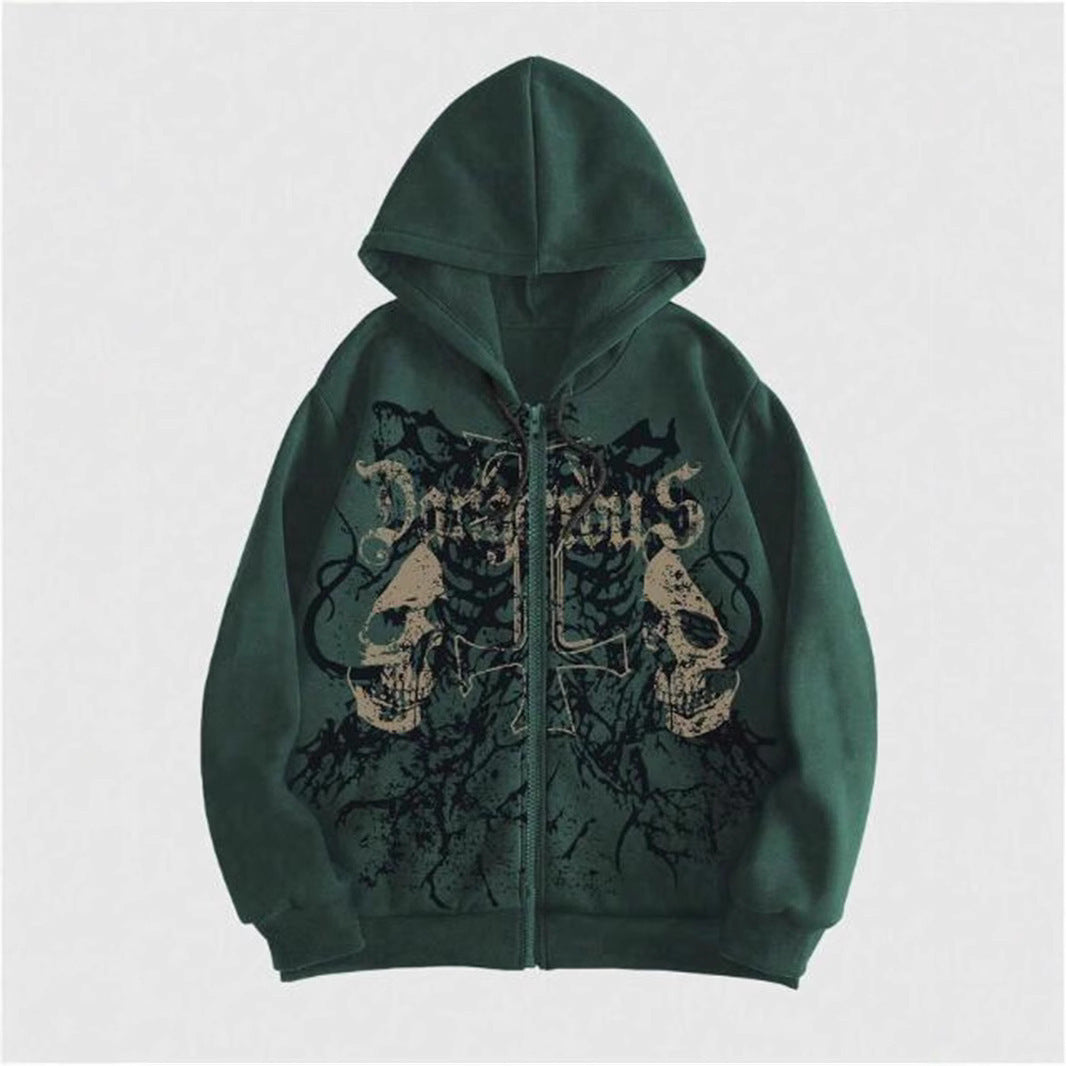 Men's Sweater Printing Stylish Hooded Sweatshirt Teen's Top