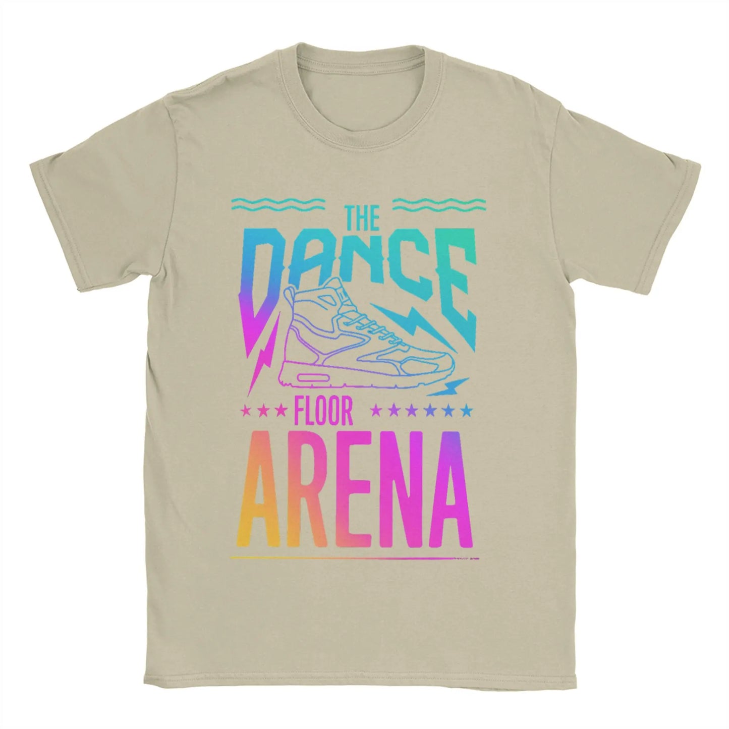 TIL DANCE FLOOR ARENA Men Women T Shirt Vintage Tee Shirt Short Sleeve Crew Neck T-Shirts Cotton Summer Tops