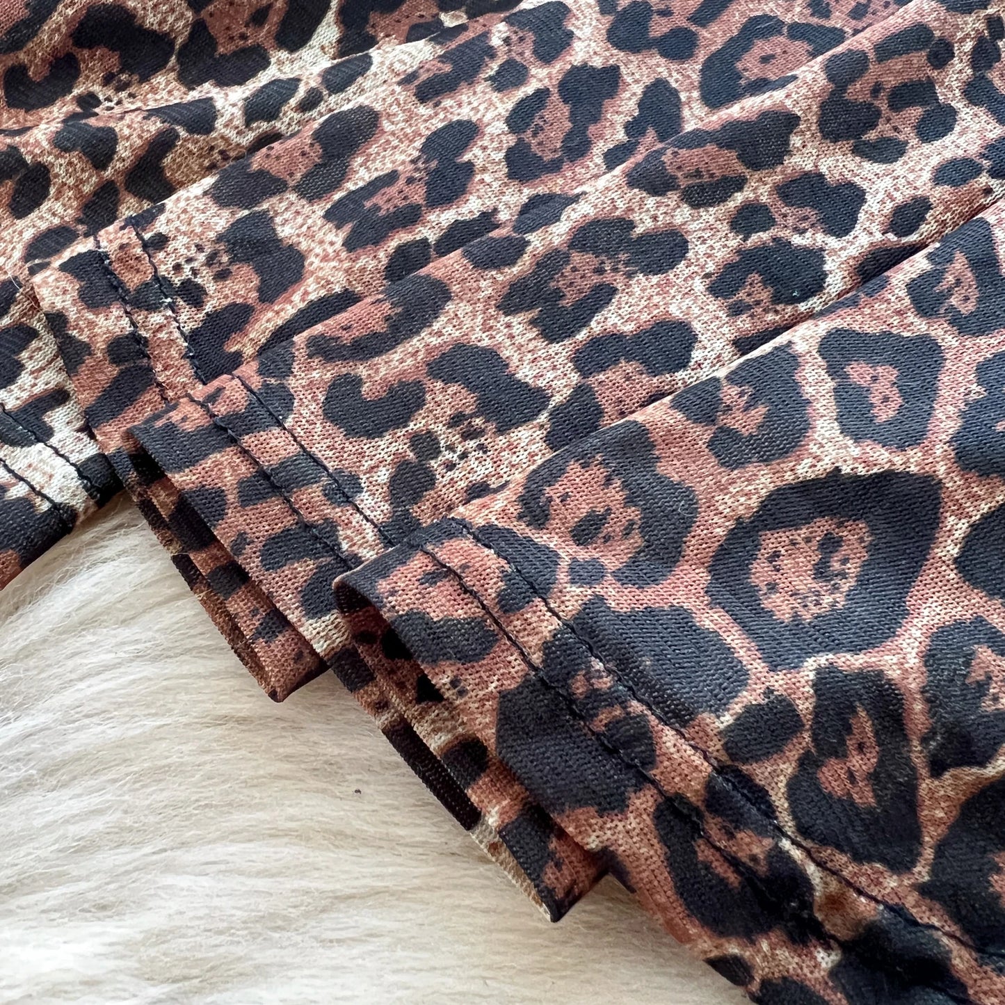 SINGREINY 2025 & 2026 Newest Leopard 2pcs Suits Women Sexy Strap Tops+Elastic Waist Flared Pants American Ins Fashion Hotsweet Sets