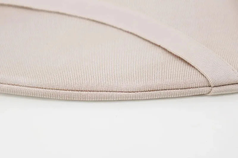 New women's fashionable neck hanging sexy suspender backless tight bandage dress 2026 elegant hip hugging dress