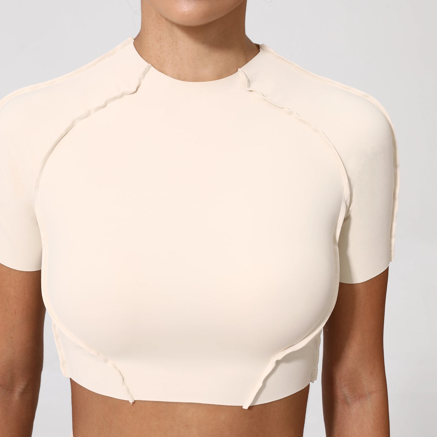 Women Yoga Top No Padded Sport T Shirts Fitness Clothes Short Sleeve Yoga Shirt Gym Top Running Active Wear Sport Tops