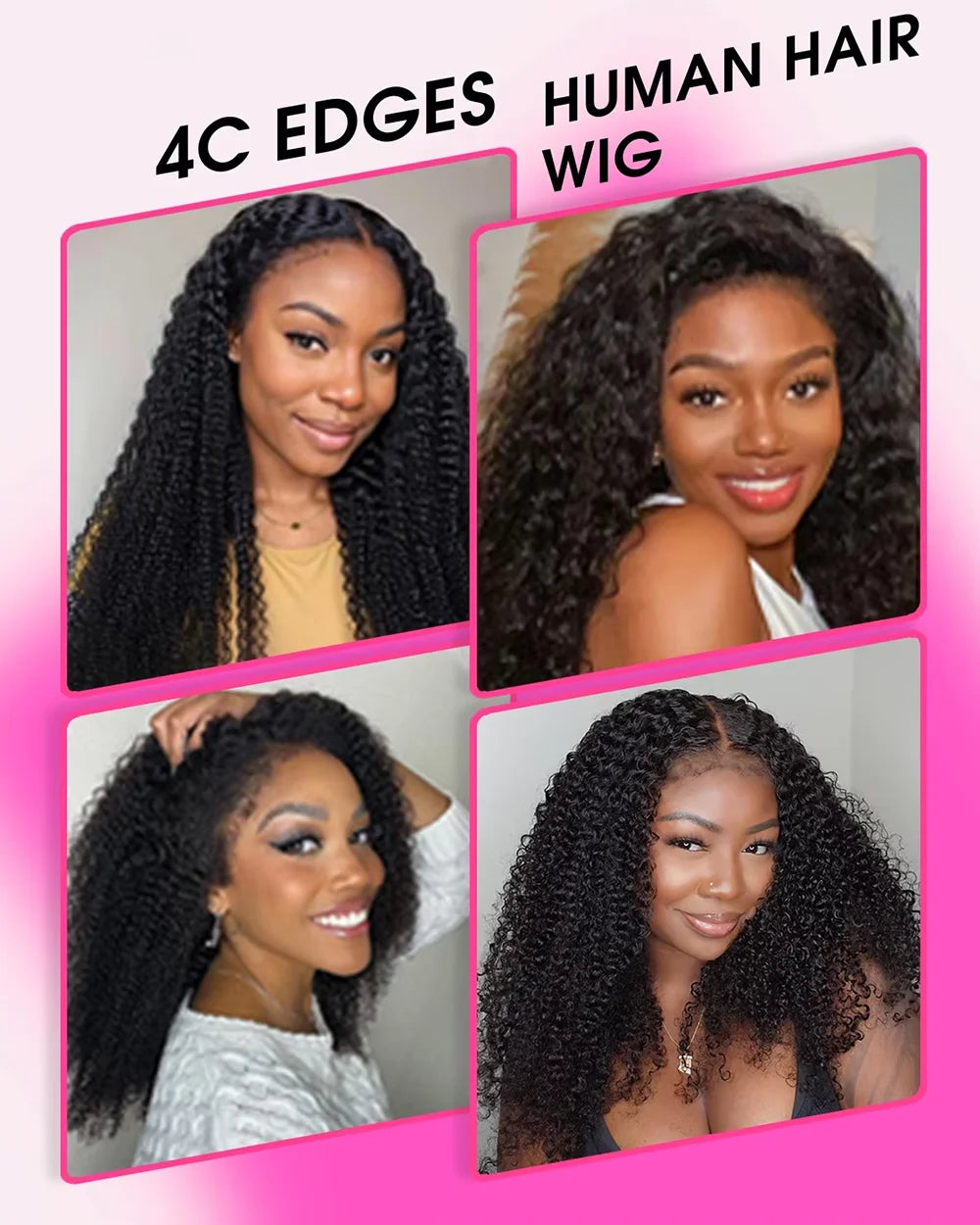 Kinky Curly Wig Human Hair Lace Front Wig Curly Wigs 13x4 Lace Frontal Wig Frontal 13x6 Lace Curly Lace Front Human Hair Wig