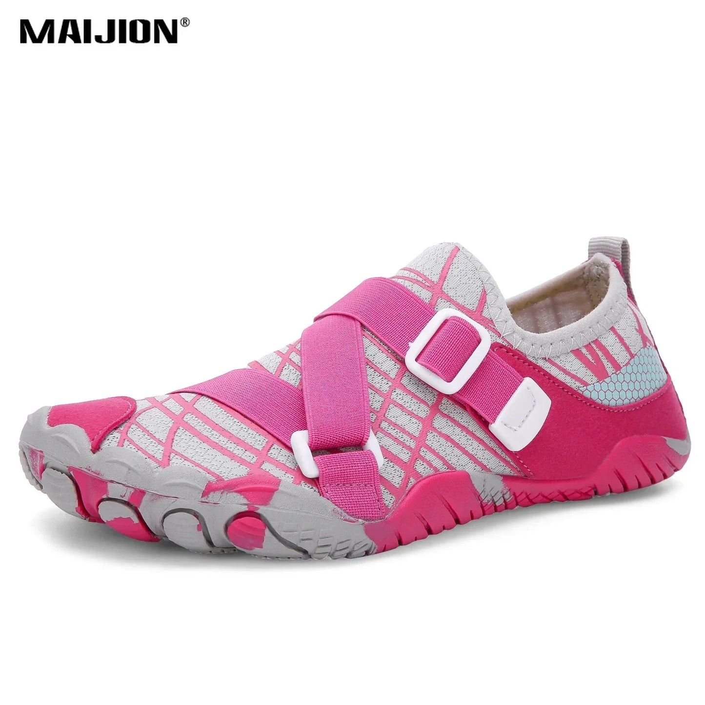 Men Women Elastic Beach Barefoot Seaside Aqua Shoe Quick-Dry Breathable Surf Wading Shoe Non Slip Upstream Swimming Water Shoe