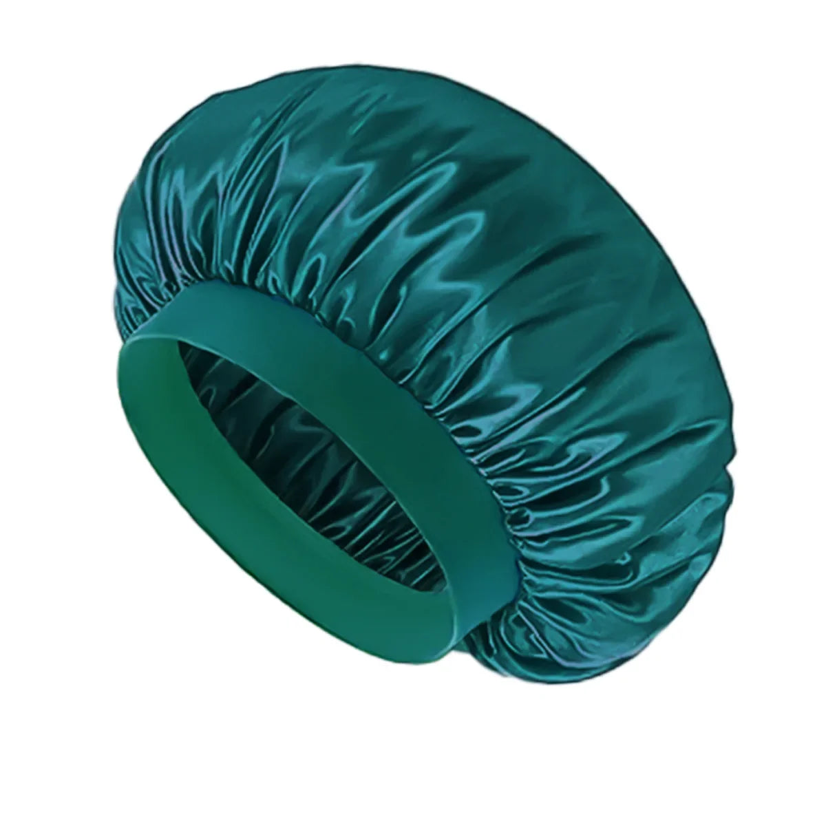 Baby Kids Satin Wide Band Sleeping Hat Beige Black White Pink Purple Bonnet Cap Turban Hat Wide Elastic Bands Night Sleep Cap