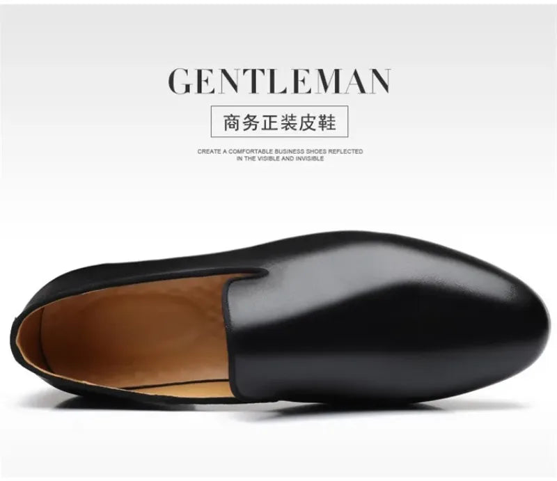 Men's Shoes Luxury Comfortable Dress Shoes Party Wedding Driving Shoes for Men Moccasins Genuine Leather Sneakers Casual Loafers