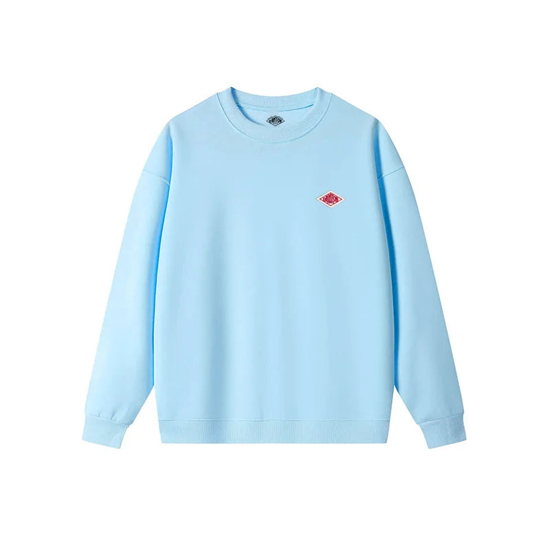 2024 Exported to Japan Spring Thin Sweatshirt Men/Women Same Embroidery Brand Cotton O-Neck Long Sleeve Loose Tracksuit Tops