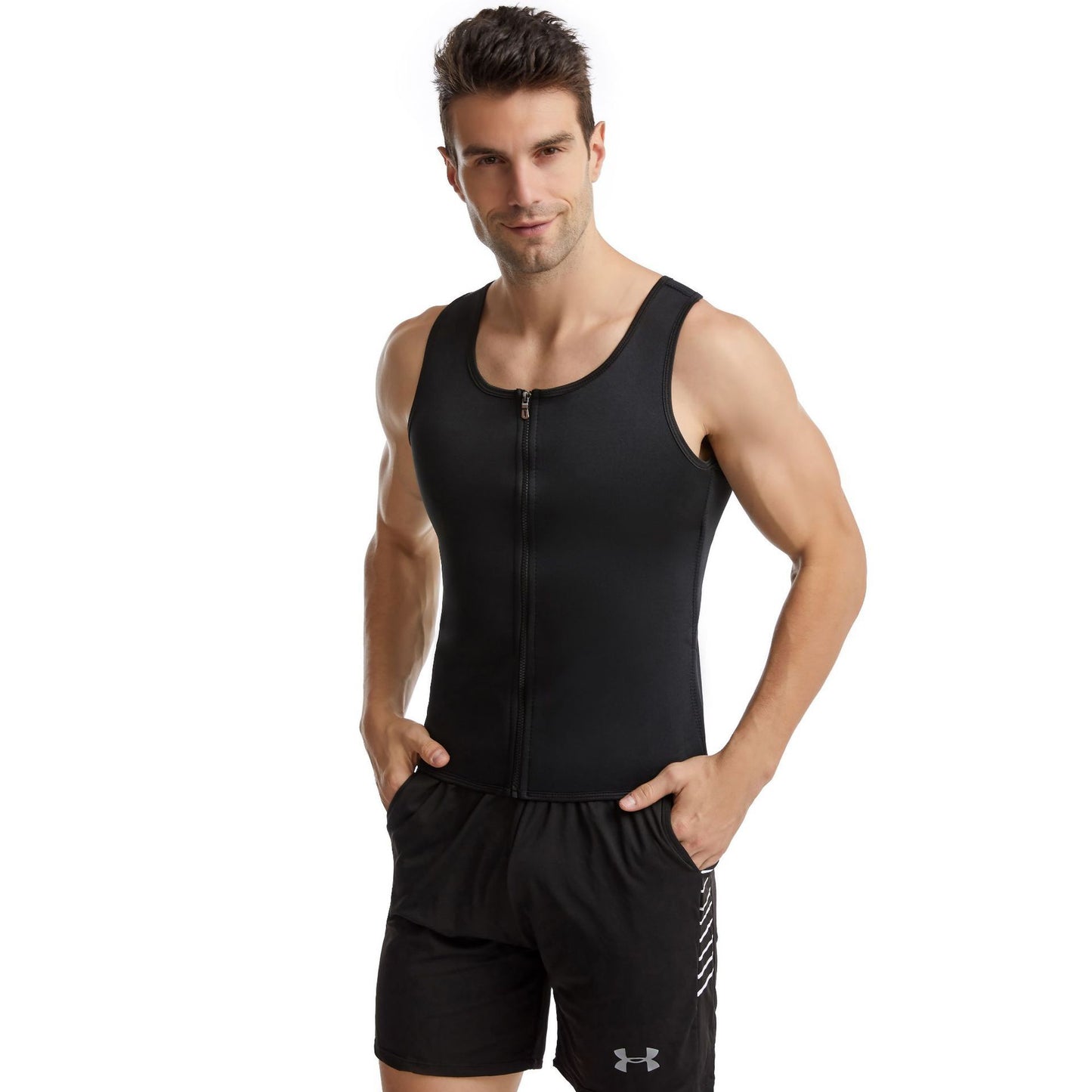 Sports Body Sweating Neoprene Waistcoat Vest Cross-border Corset Belly Shaper
