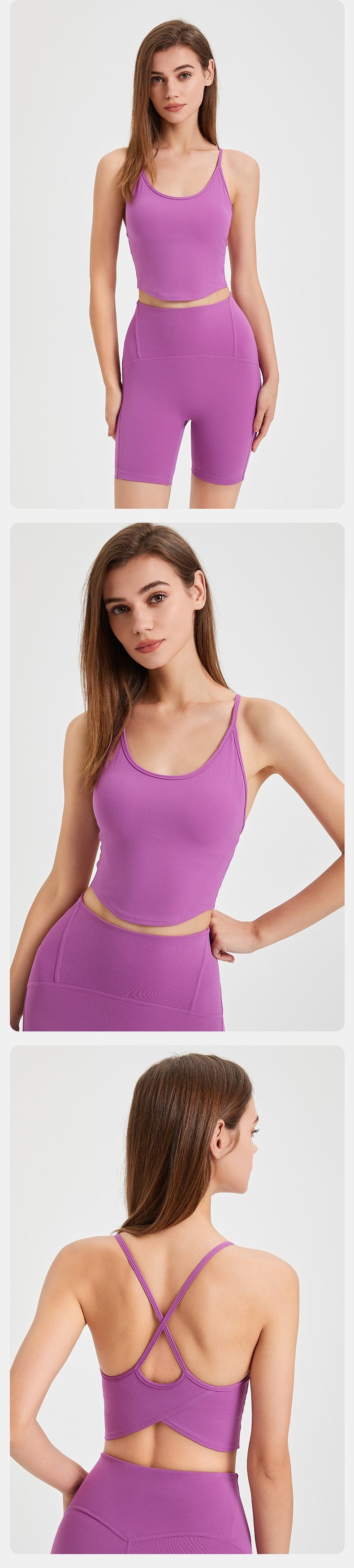 Women's Quick-drying Spaghetti Strap Yoga Vest