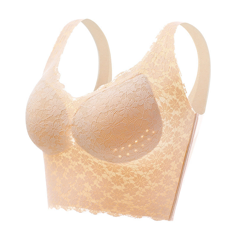 Summer No Steel Ring Gathered Without Trace Beauty Back Underwear Vest Style