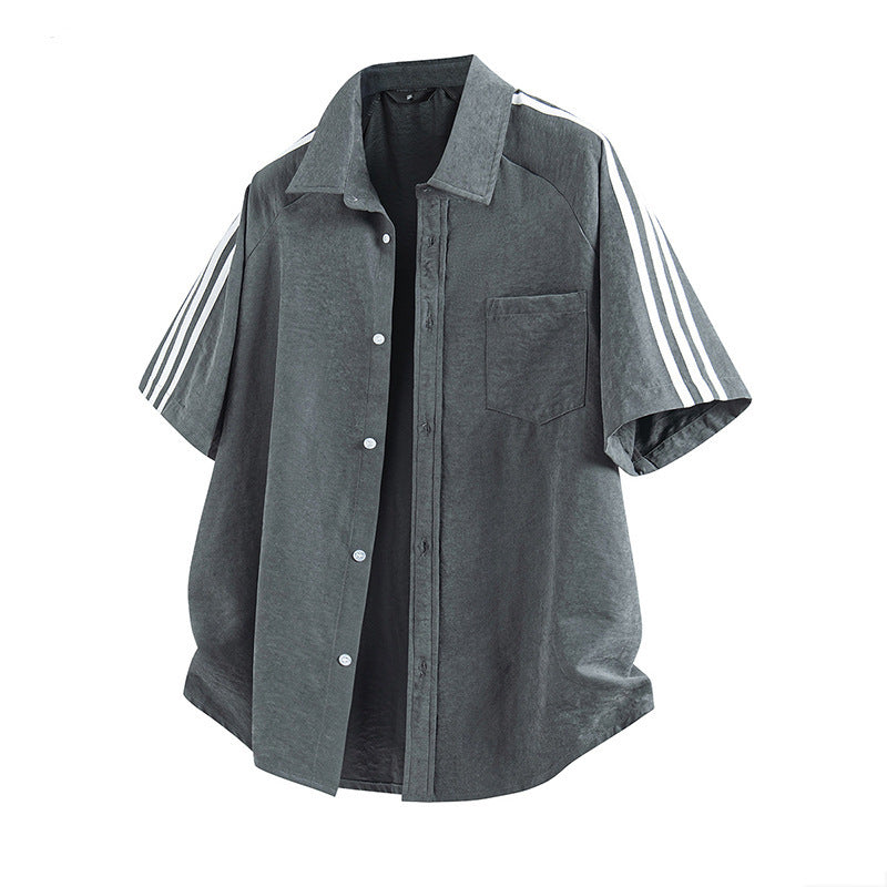 Shirt Men's Summer Thin Short-sleeved Casual Top
