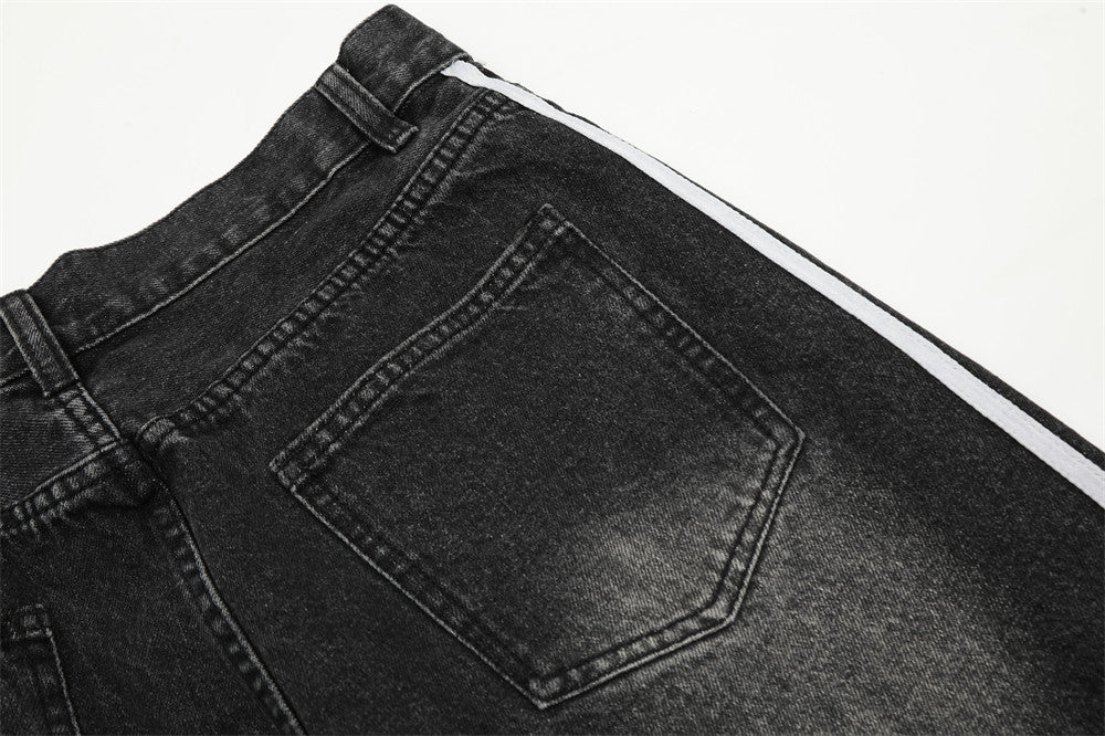 Fashion Ripped Cool Straight Jeans Men