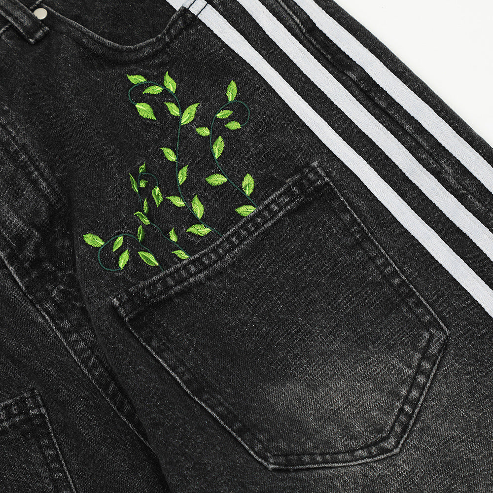 Fashion Ripped Cool Straight Jeans Men