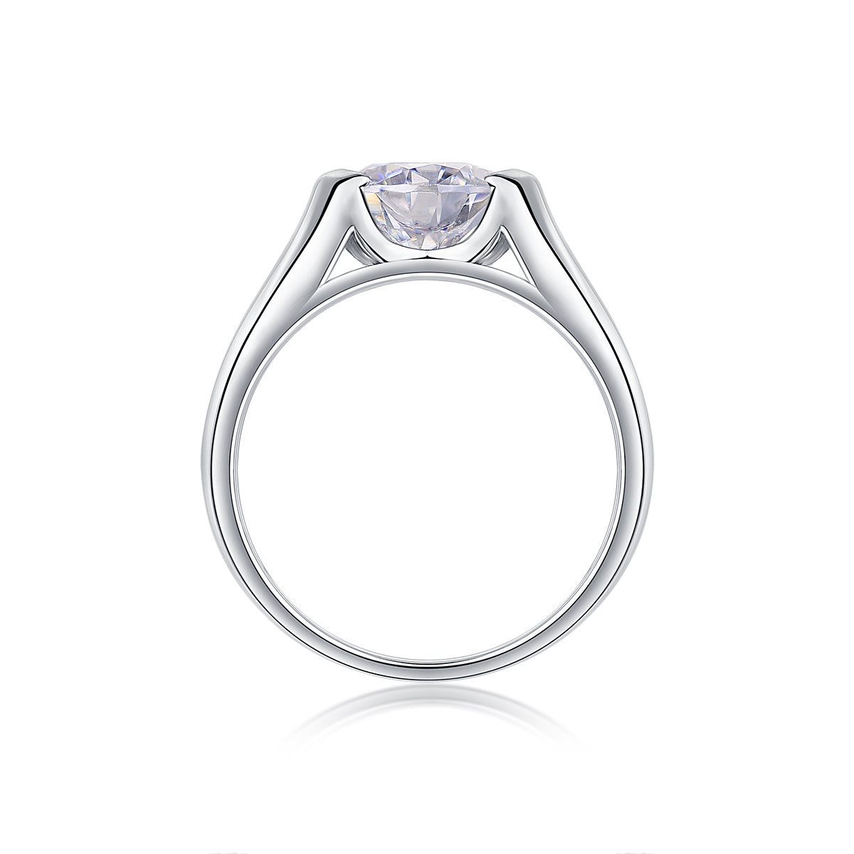 The Love Of Your Life Diamond Ring, Wedding Ring, Luxury Fashion Set With Moissanite Silver Ring