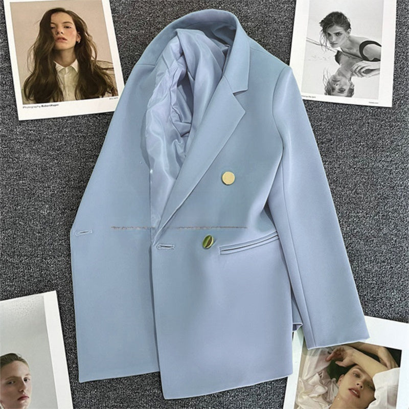 Street-blasting Small Suit Jacket For Women, Internet Celebrity Temperament, Petite And Casual