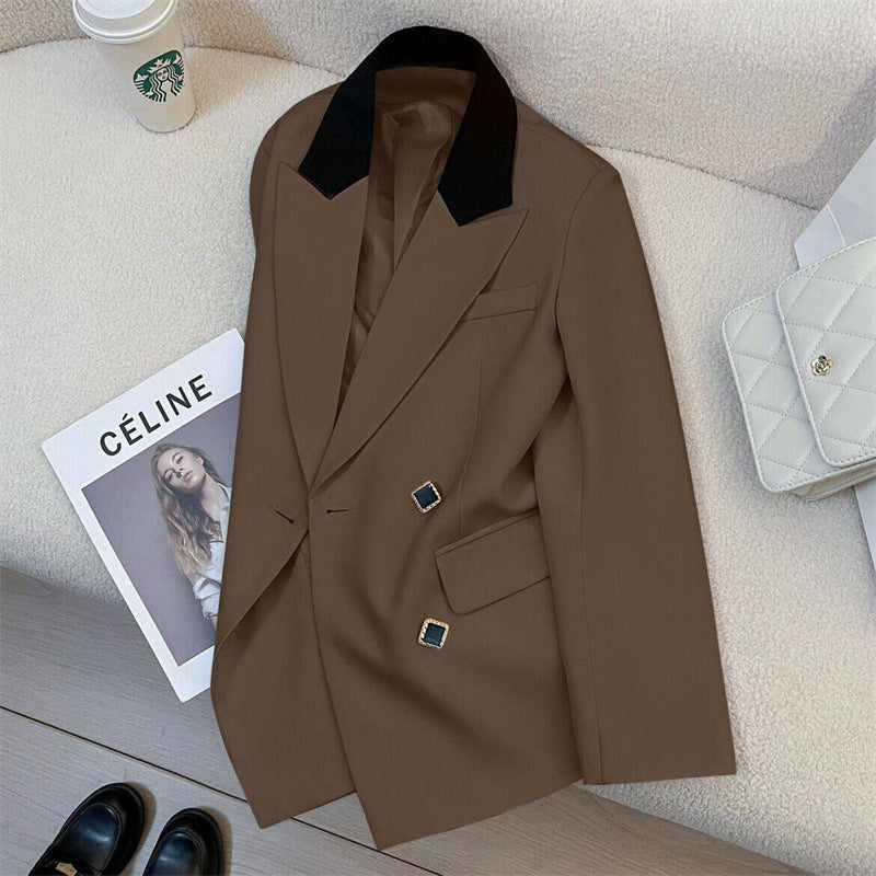 Women's Suit Jacket, Niche Design, Fashionable Temperament, Commuter Suit