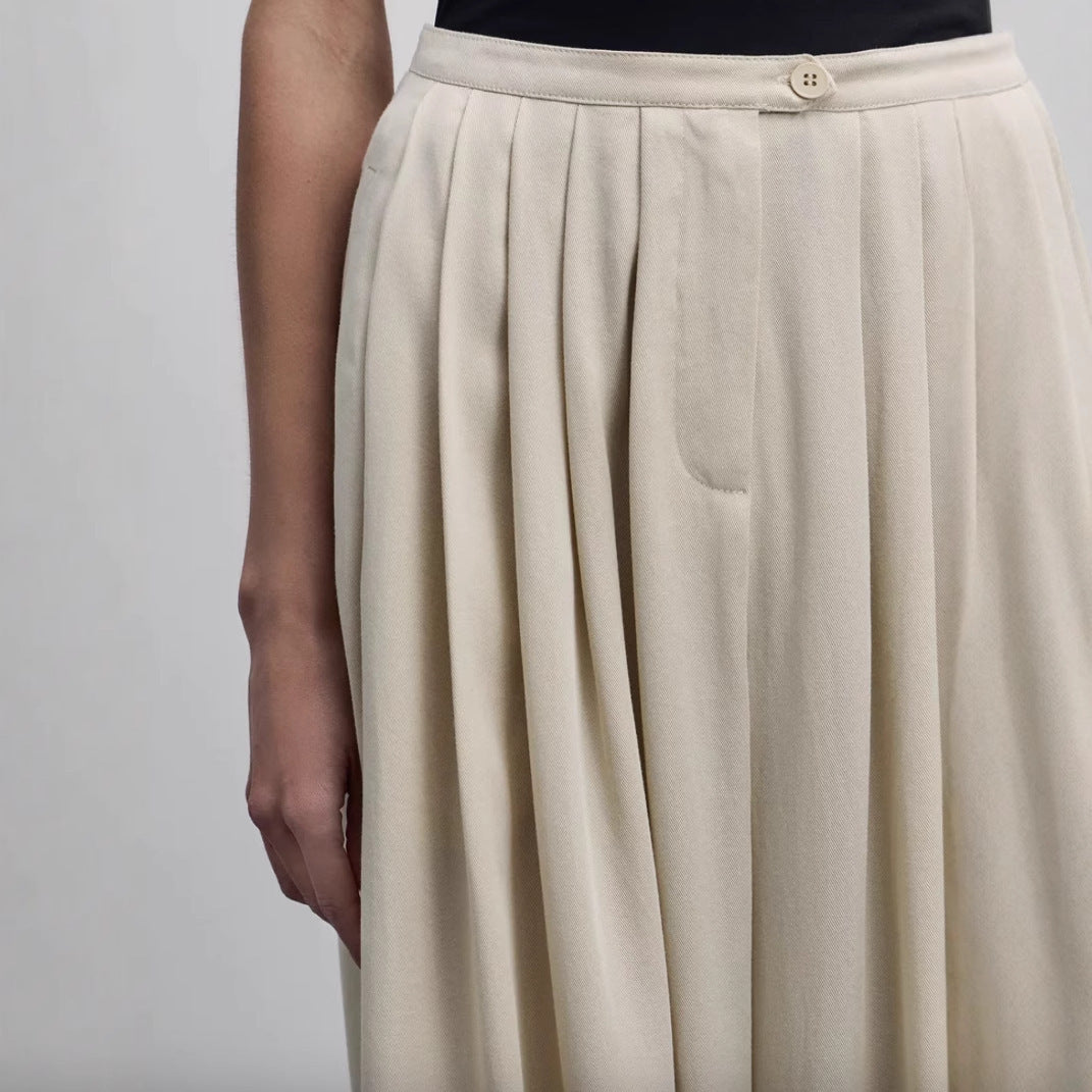 Fold Pendant Casual Mopping Pants