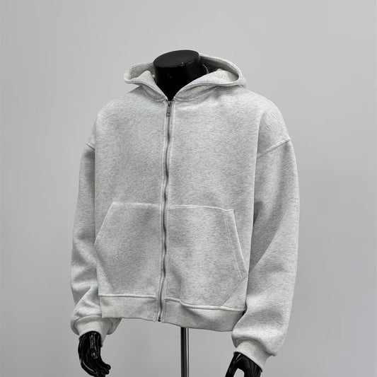 Hooded Sweater Back Schoolbag Design Men's Simple Top