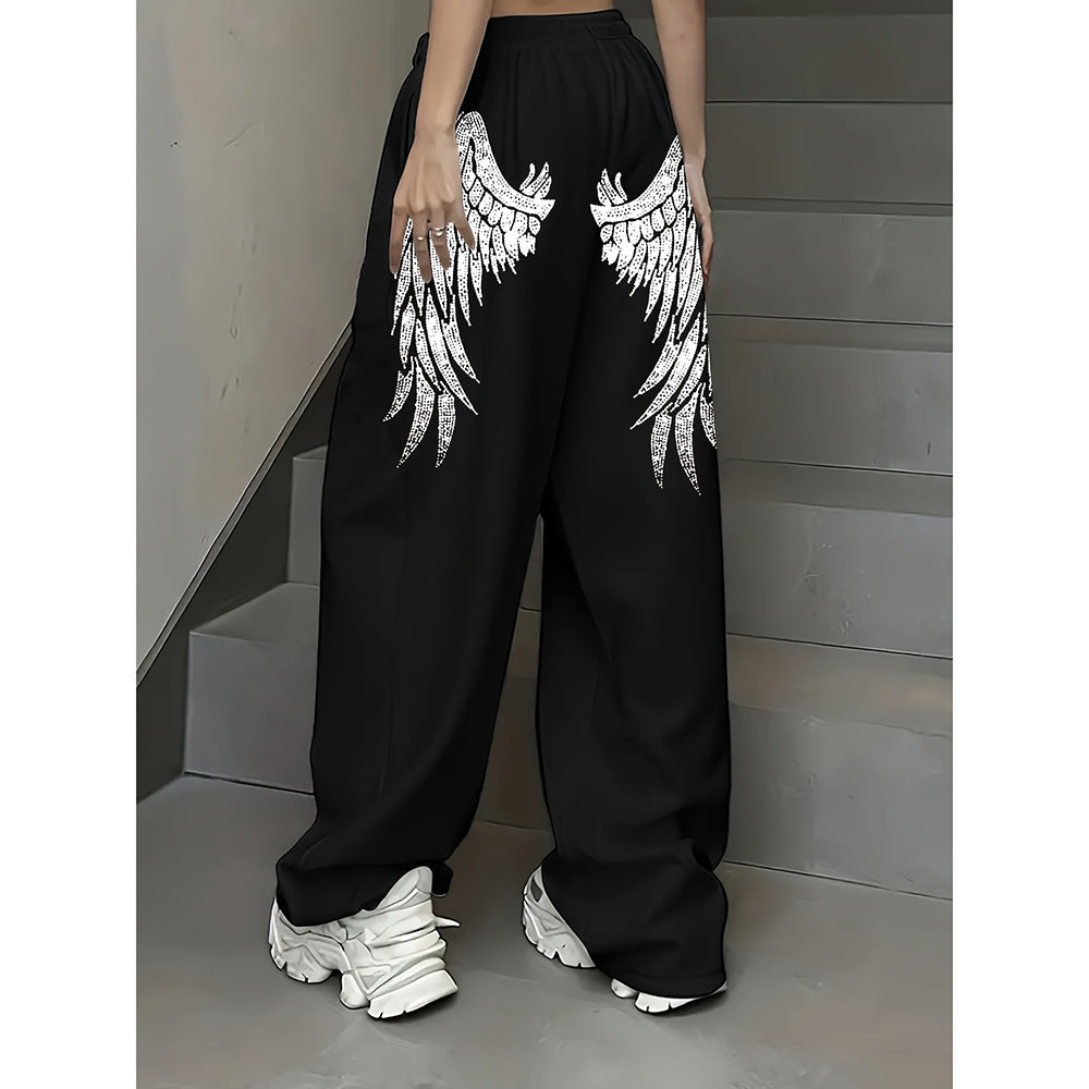 High Street Hip-hop Trendy Casual Pants Summer Loose Niche Straight Versatile Long Pants