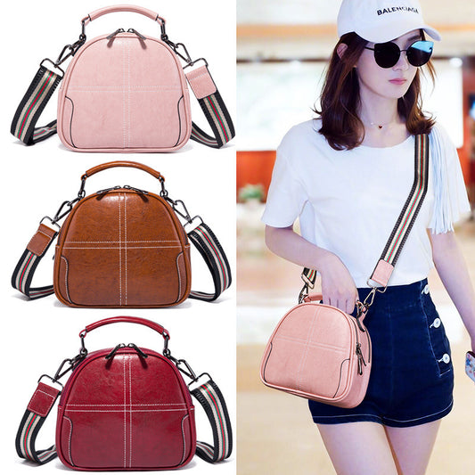 Small crossbody shoulder bag wide shoulder bag