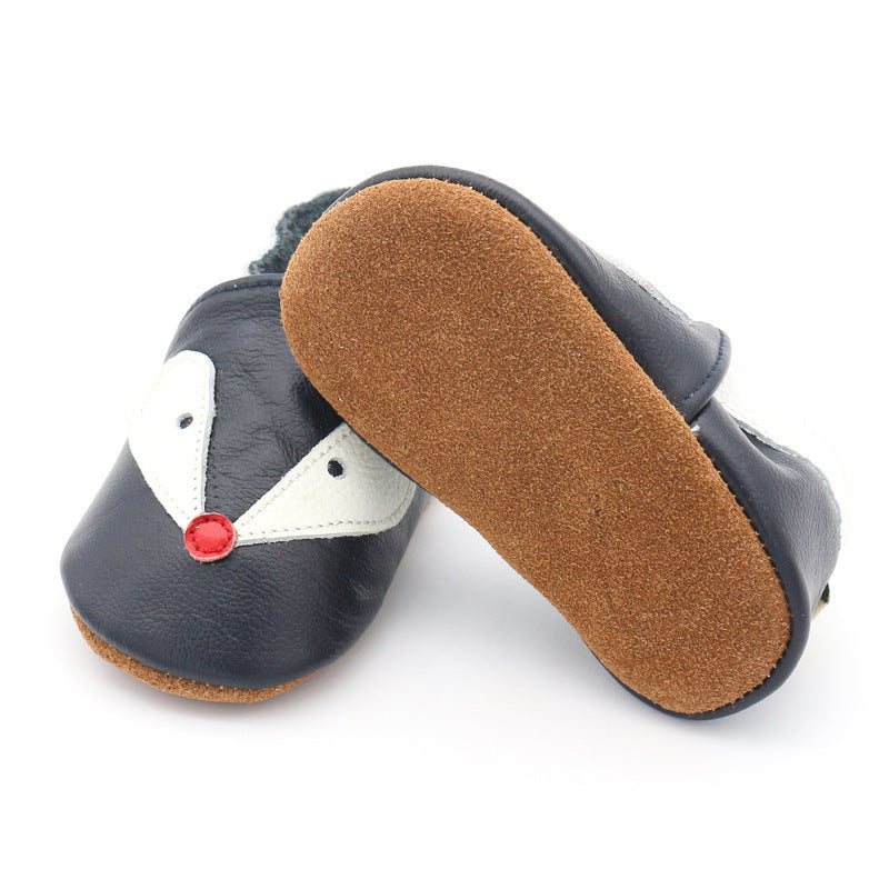Leather baby shoes