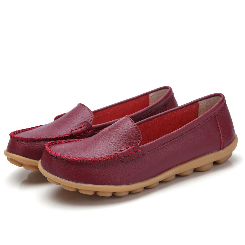 Soft Sole Mother Shoes White Nurse Shoes