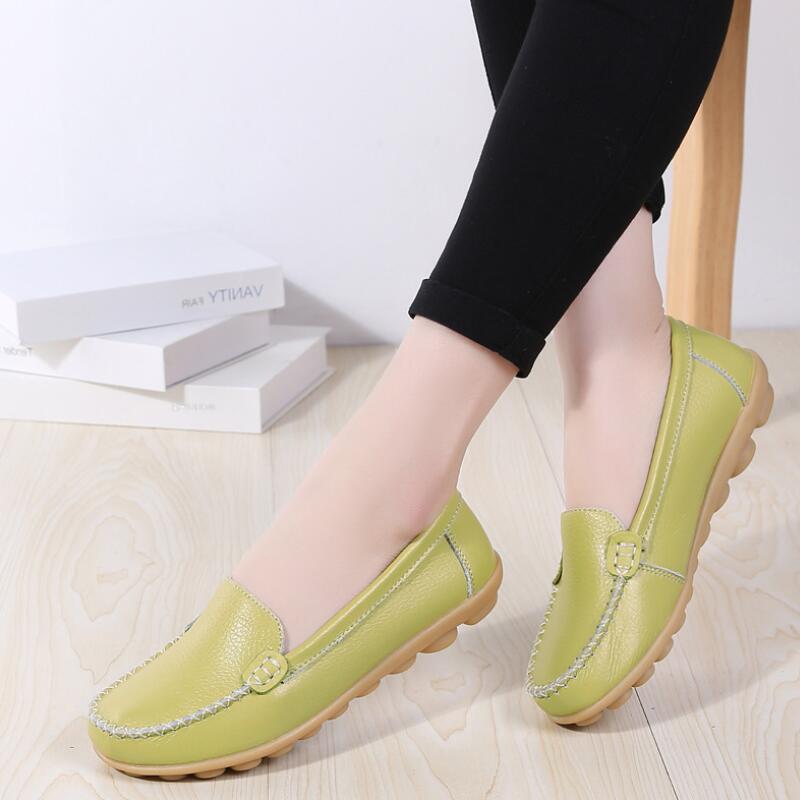 Soft Sole Mother Shoes White Nurse Shoes