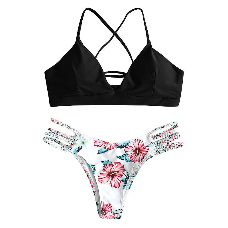 Women'S Solid-Color Separate Swimsuits Are Hot At Aliexpress