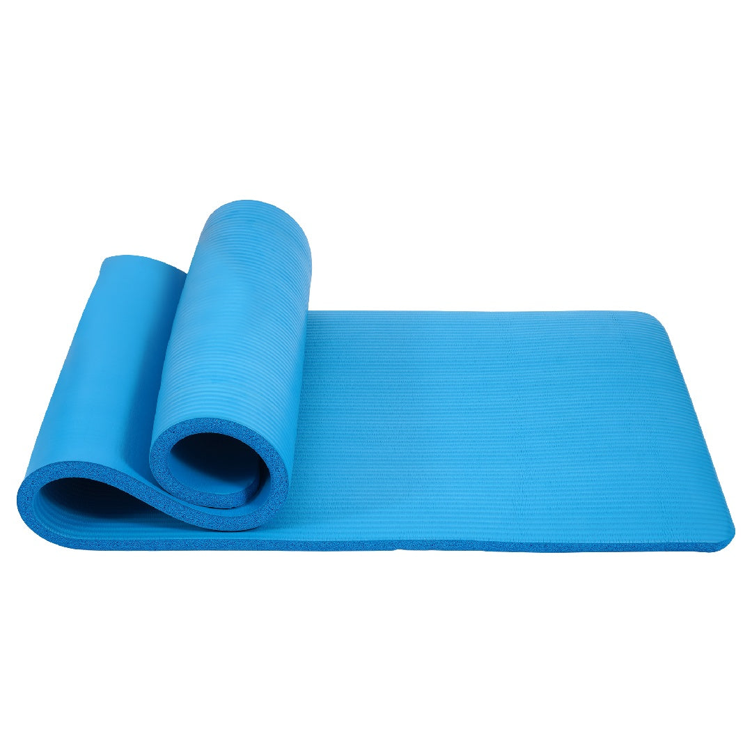 Only Supports Self Pickup-Yoga Mat, One Inch Thickened High-density Practice Mat, Tear-resistant Practice Yoga Mat With Straps, Suitable For All Kinds Of Yoga Practice