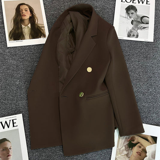 Street-blasting Small Suit Jacket For Women, Internet Celebrity Temperament, Petite And Casual
