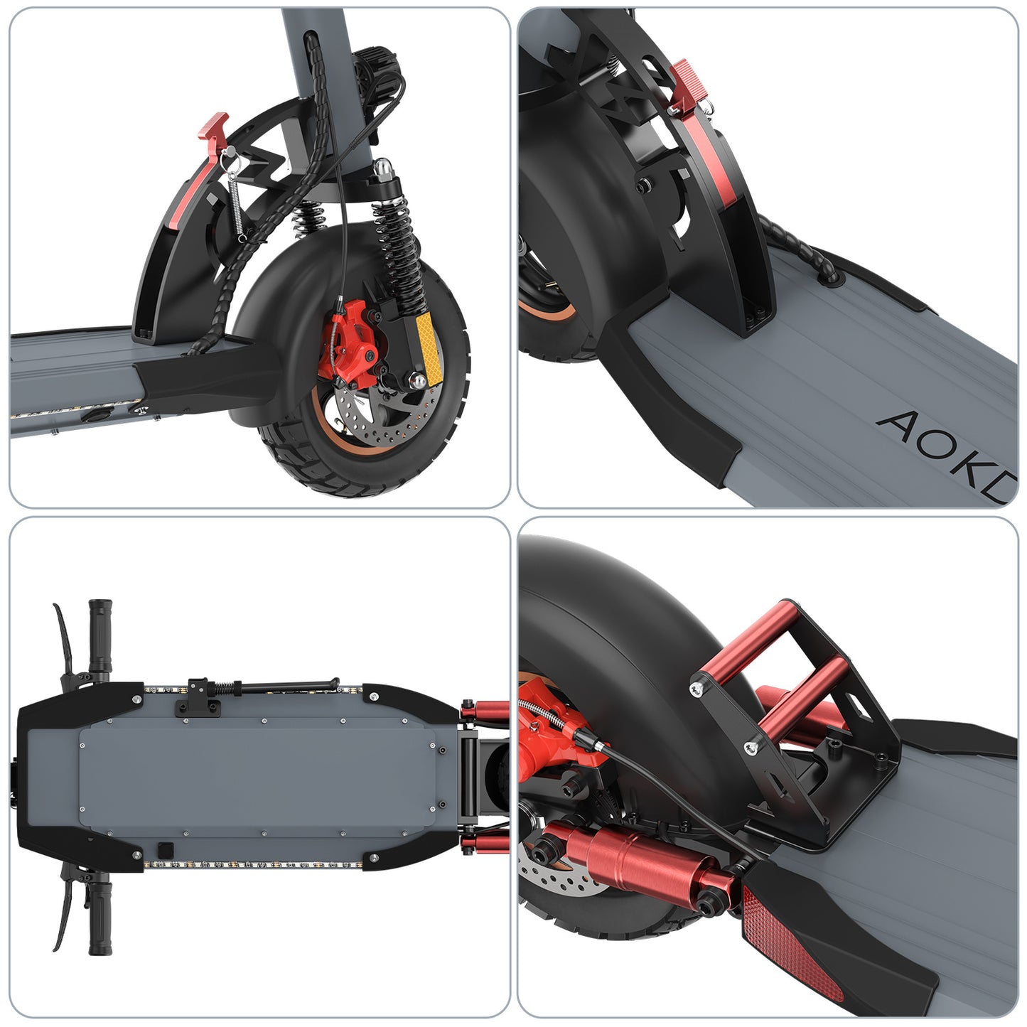 Electric Scooter Motor Power 250W Battery Capacity 48V 10Ah Tire Size 10inches Max Speed 25KM