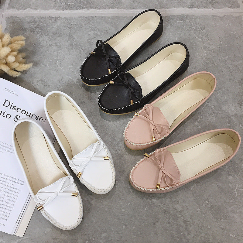 Fashionable Doudou flat nurse single shoe