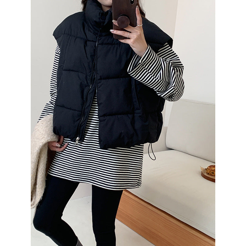 Thick Warm Cotton Waistcoat Loose Casual Vest
