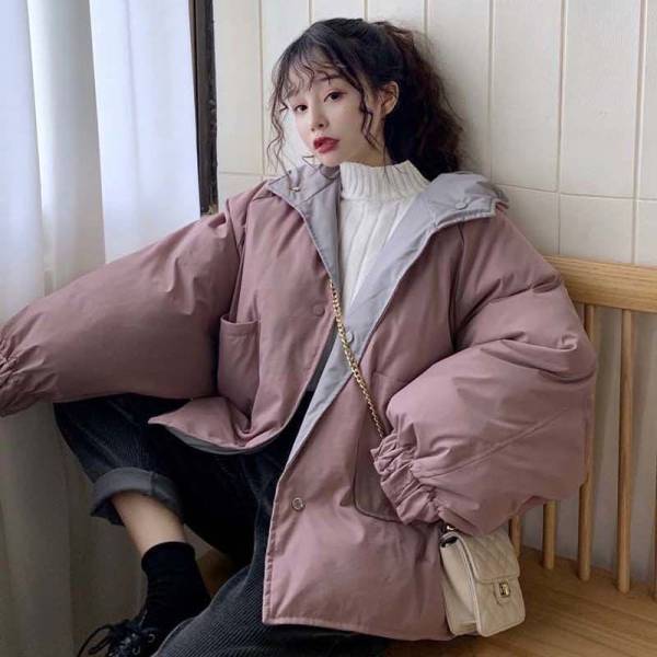 Korean Version Fairy All-matching Reversible Coat