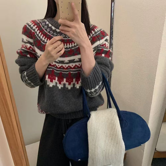 Women's Korean Fairland Warm And Loose Lazy Sweater