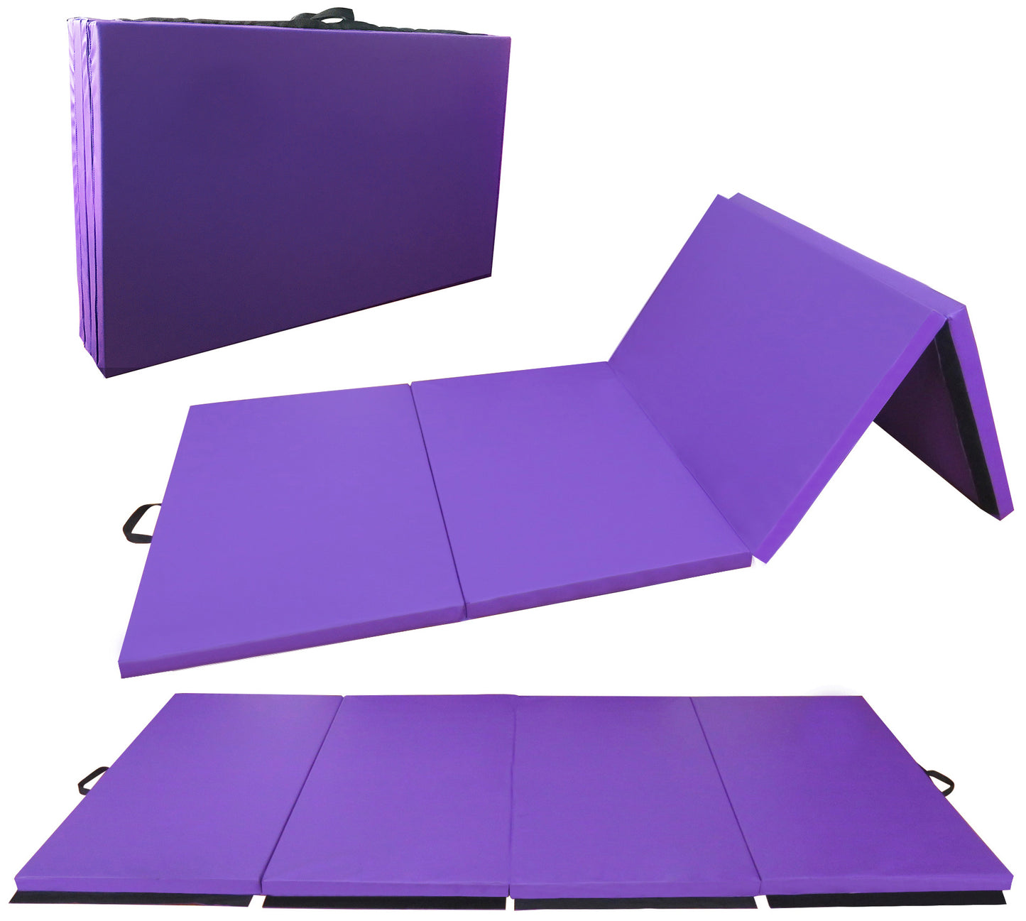 Only Supports Self Pickup  Folding Aerobics Mat, Extra Thick High-density Gymnastics Mat, Tear-resistant Aerobics Mat For Mixed Martial Arts, Stretching, Gymnastics
