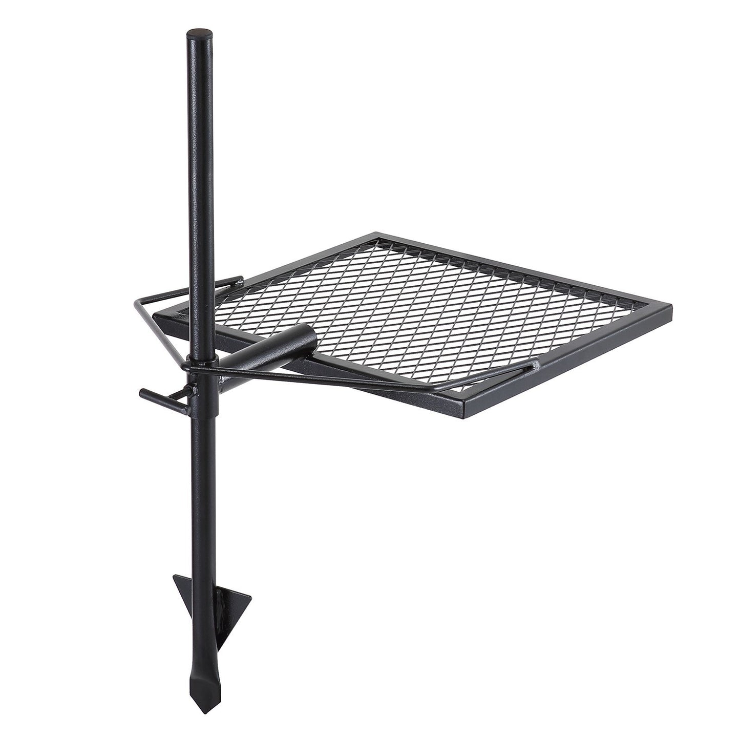 VEVOR Swivel Campfire Grill, Fire Pit Grill Grate Over Fire Pits, Heavy Duty Steel Grill Grates, 360Adjustable Open Fire Outdoor Cooking Equipment, Portable Camp Fire Racks For Camping Outdoor BBQ