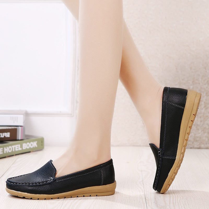 Flat Mother Shoes Nurse Shoes White Non-slip Maternity Shoes
